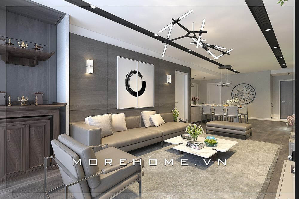 Thiết kế phòng khách tại Hà Nội